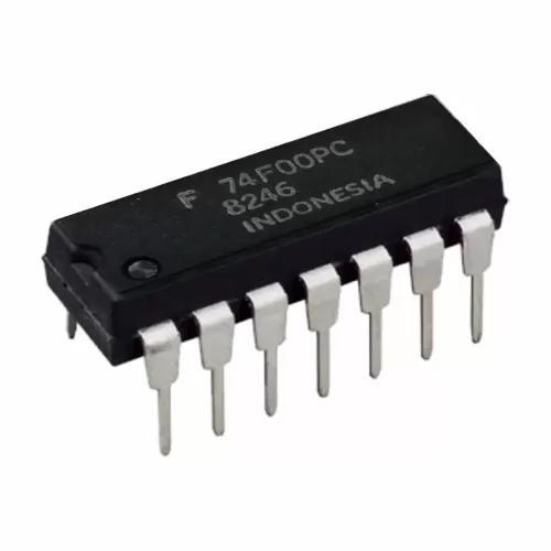 IC QUAD 2 INPUT NAND GATE. Marca: FAIRCHILD SEMICONDUCTOR. Referencia: 74F00PC