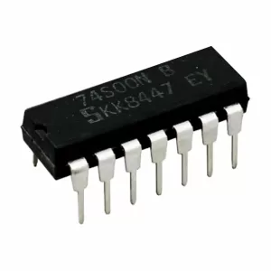 IC QUAD 2 INPUT POSITIVE NAND GATES 0 TO 70. Marca SKK. Referencia: 74S00N-SK