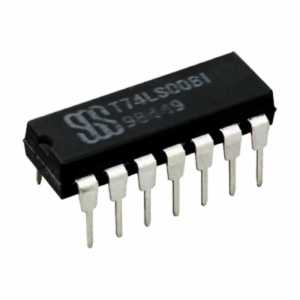 IC QUAD 2 INPUT POSITIVE NAND GATES 0 TO 70.SGS THOMSON. Referencia:T74LS00B1
