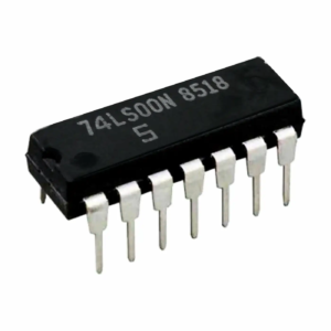 IC QUAD 2 INPUT POSITIVE NAND GATES 0 TO 70. FREESCALE SEMICONDUCTOR. Referencia:74LS00N-F