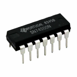 IC QUAD 2 INPUT POSITIVE NAND GATES 0 TO 70. TEXAS INSTRUMENTS. Referencia:SN7400N-T