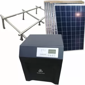 KIT PANEL SOLAR 2KVA. Marca: ZOOMLAND. Referencia: SS-ZLPI-2KVA-Z